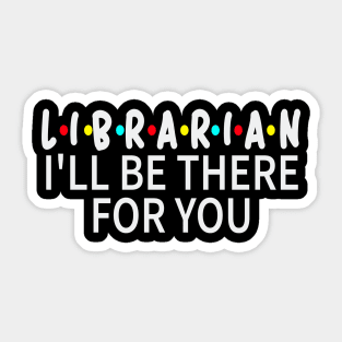 Librarian T-shirt designs Sticker